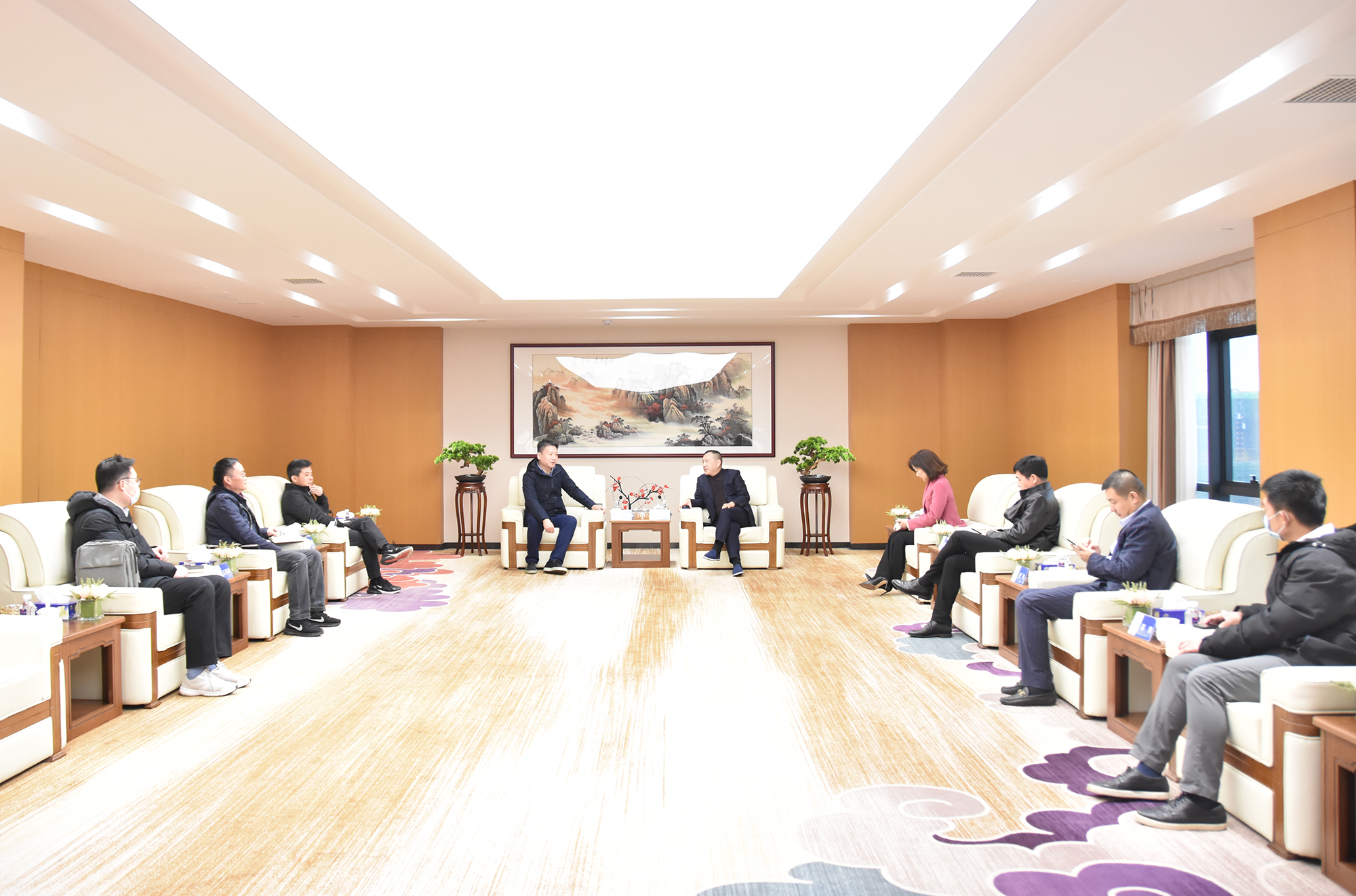 长城资产湖南分公司辅导莅临bifa必发集团调查互换(图3)