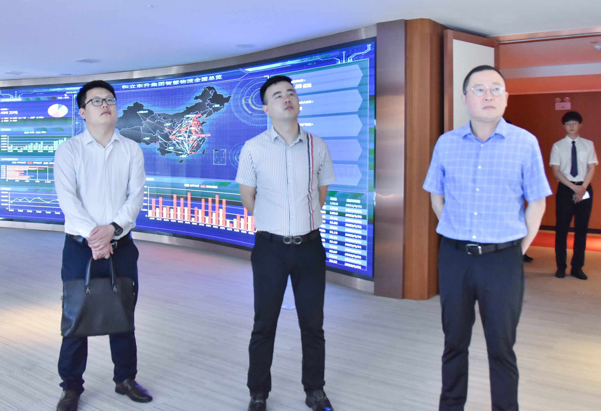 喜盈门集团辅导莅临bifa必发集团调查互换(图1)