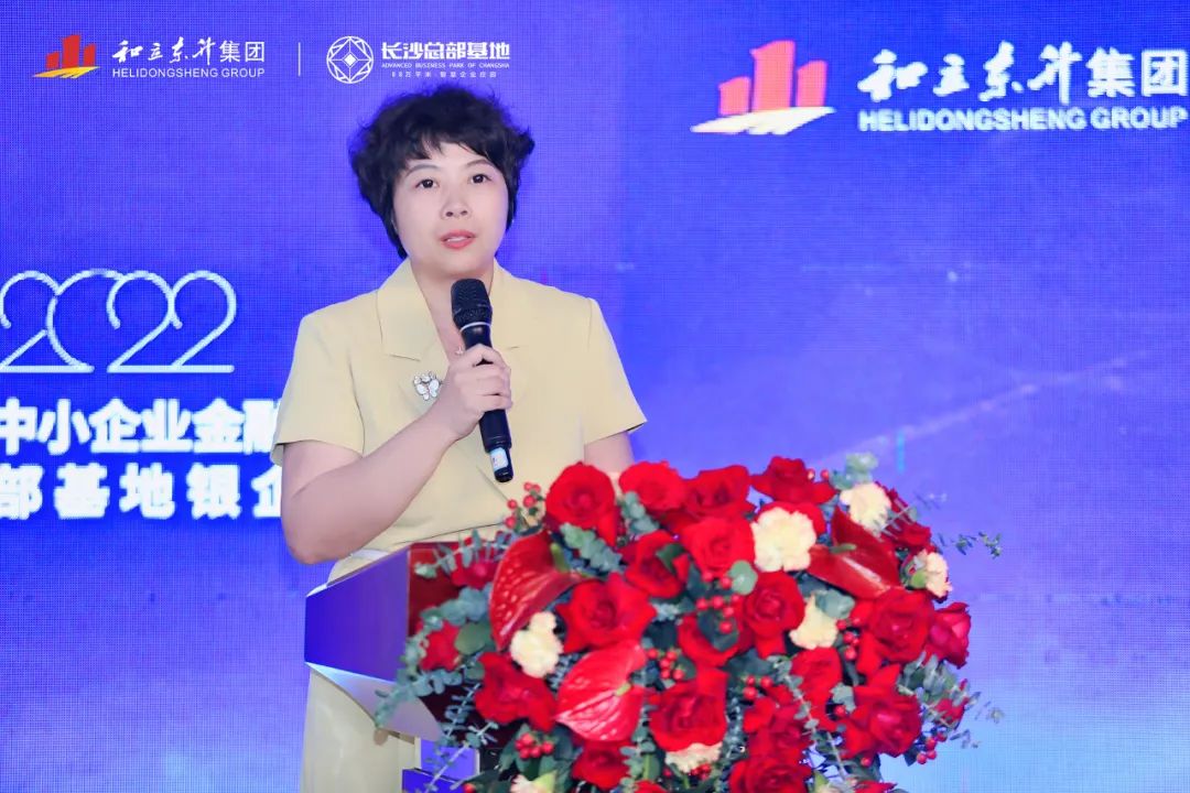 雨花经开区中幼企业金融普惠论坛暨长沙总部基地银企对接会成功进行(图10)