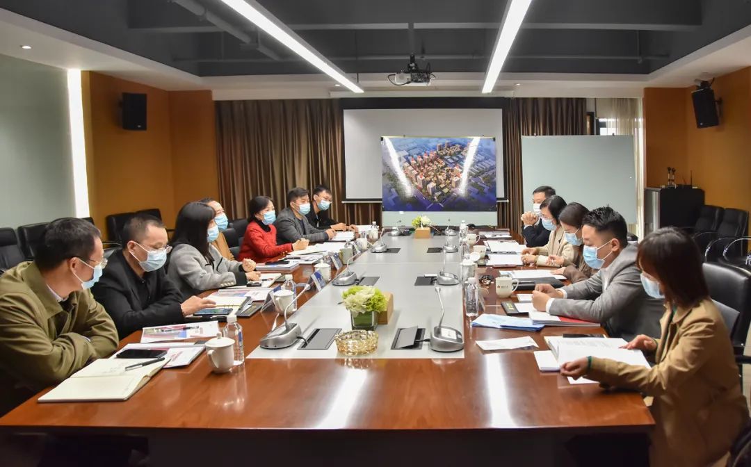 天心经开区党工委书记曾红鹰带队调研bifa必发集团长沙总部基地项目(图1)