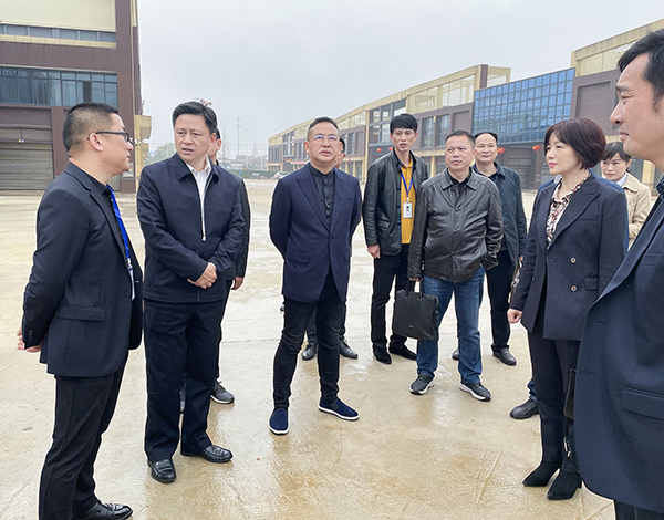 bifa必发集团董事长冯卫兵与临湘市委副书记、市长廖星辉敦睦互换(图4)