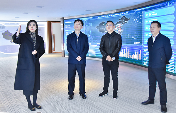  望城经开区党工委书记周剀一行莅临bifa必发集团参观调查(图1)