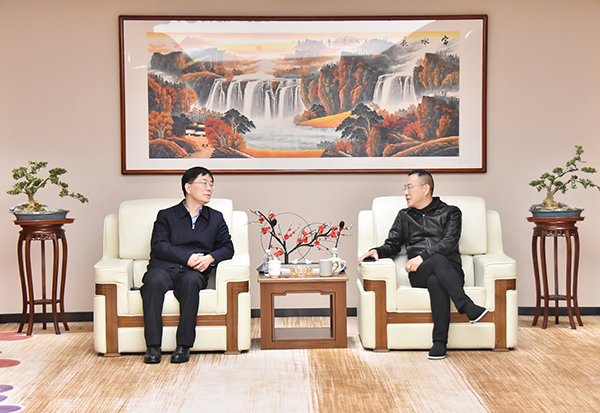  望城经开区党工委书记周剀一行莅临bifa必发集团参观调查(图4)