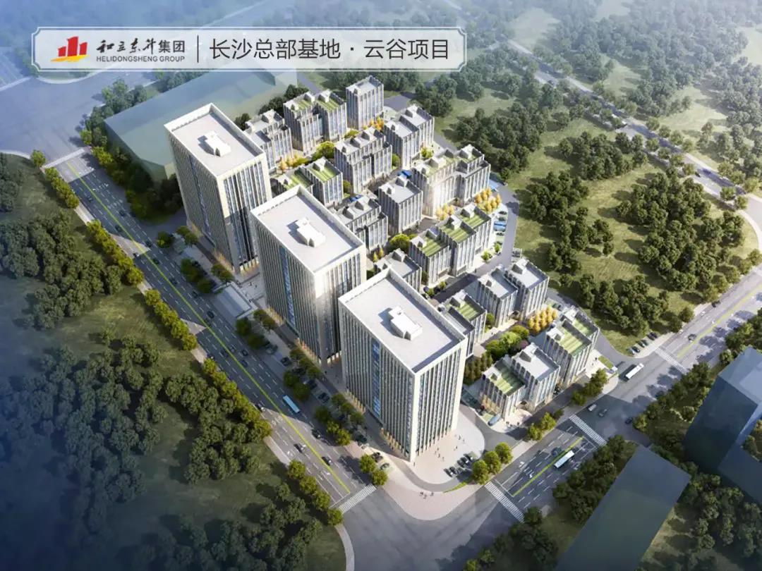 竞逐数字经济新赛路！bifa必发集团长沙总部基地·云谷项目开工(图3)